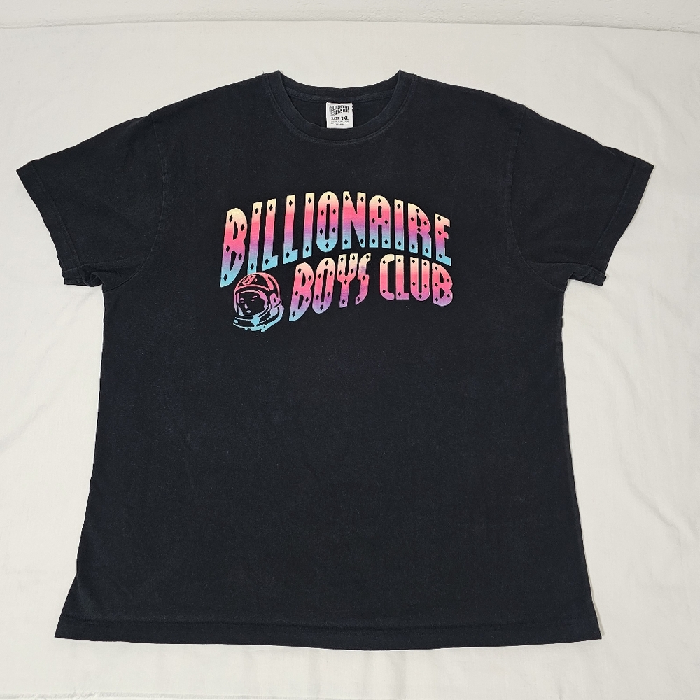 Billionaire Boys Club Gradient Logo T-Shirt XXL Black Astronaut Streetwear